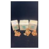 Set of 3 Cherished Teddies Figurines with Original Packaging