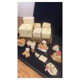 Collection of Cherished Teddies Figurines with Original Boxes