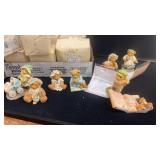 Set of 10 Cherished Teddies Collectible Figurines