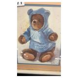 Pair of Framed Bear Art Prints by Sandra Boynton