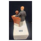 Porcelain Figurine of Family with Baby