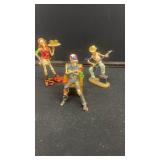 Snakes & Bones Rock Band Figurine Set by Les Graves