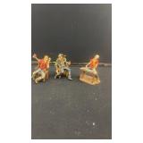 Snakes & Bones Rock Band Skeleton Figurines Set