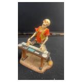 Snakes & Bones Rock Band Skeleton Figurines Set