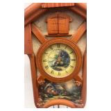 Thomas Kinkade "Timeless Memories" Limited Edition Cuckoo Clock