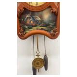 Thomas Kinkade "Timeless Memories" Limited Edition Cuckoo Clock