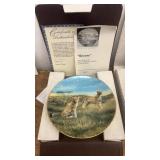 Collection of 10 Wildlife Limited Edition Collector Plates by Charles Frace