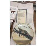 Collection of 10 Wildlife Limited Edition Collector Plates by Charles Frace