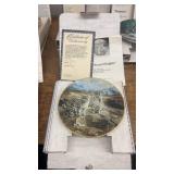 Collection of 10 Wildlife Limited Edition Collector Plates by Charles Frace