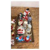 Collection of 20+ Assorted Christmas Decorations