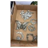 Assorted LED Light Sets, Collectible Doll, and Metal Wall Decorations