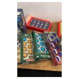 Assorted Holiday Ornaments and Tinsel Collection