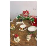 Lot of M&M and Looney Tunes Collectible Figurines and Decorations