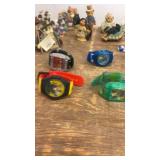 Collection of Novelty Watches and Figurines Including Bakugan Set