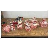 Collection of Coca-Cola Polar Bear Christmas Ornaments