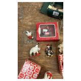 Collection of Coca-Cola Polar Bear Christmas Ornaments