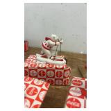 Collection of Coca-Cola Polar Bear Christmas Ornaments