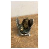 Collection of Dragon and Skull Themed Figurines and Decor