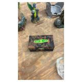 Collection of Dragon and Skull Themed Figurines and Decor