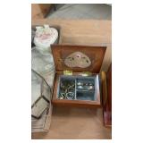 Collection of Jewelry and Decorative Trinket Boxes