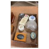 Collection of Jewelry and Decorative Trinket Boxes
