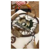 Collection of Wolf Figurines and Decor Items