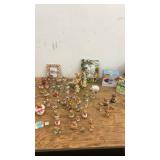 Assorted Collection of Bear and Rabbit Themed Figurines