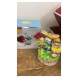 Assorted Collection of Bear and Rabbit Themed Figurines