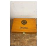 Collection of 4 Wooden Cigar Boxes and Keepsake Box