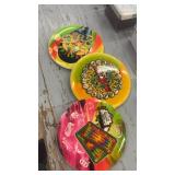 Set of 3 Collectible April Fools Frisbees with Graphic Designs
