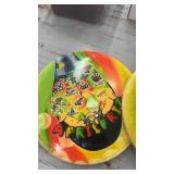 Set of 3 Collectible April Fools Frisbees with Graphic Designs