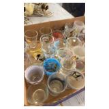 Collection of 60 Assorted Shot Glasses