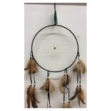 Set of 2 Handmade Dreamcatchers with Feathers