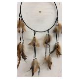 Set of 2 Handmade Dreamcatchers with Feathers