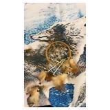 Collection of Dreamcatchers with Wolf Tapestry