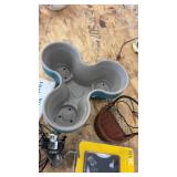 Collection of Home and Tech Items Including Bark Deterrent, Planter, and Fishing Reel