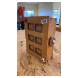 Wooden Sports Theme Display Box with Compartments