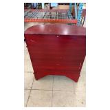 Hand-Painted Antique Style Wooden Cabinet