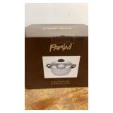Set of 2 Parini Kitchen Appliances: 12" Pizza Cooker & 6 Qt. Pasta Pot