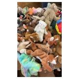 Large Collection of Assorted Beanie Babies with Tags