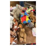 Large Collection of Assorted Beanie Babies with Tags