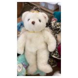 Lot of 10 Assorted Plush Teddy Bears Including TY Beanie Babies