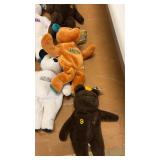 Set of 22 Vintage Souvenir Plush Bears with City Logos