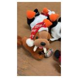 Set of 22 Vintage Souvenir Plush Bears with City Logos