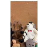 Set of 22 Vintage Souvenir Plush Bears with City Logos