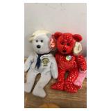 Collection of 22 Beanie Baby Bears - Various Designs