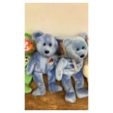 Collection of 22 Beanie Baby Bears - Various Designs