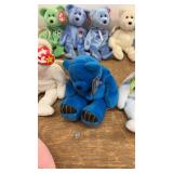 Collection of 22 Beanie Baby Bears - Various Designs