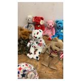 Collection of 22 Beanie Baby Bears - Various Designs