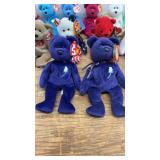 Collection of 22 Beanie Baby Bears - Various Designs